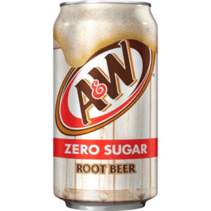 A&W Zero Sugar Root Beer 12x355ml
