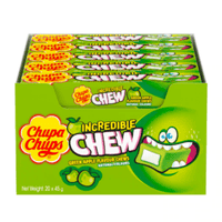 Chupa Chups Incredible Chew Green Apple 20x45g