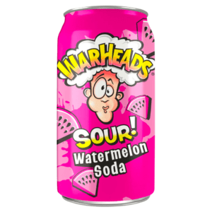 Warheads Sour Watermelon Soda 12x355ml