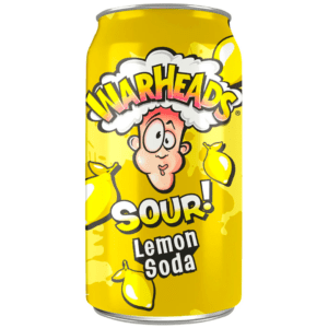 Warhead Sour Lemon Soda 12x355ml