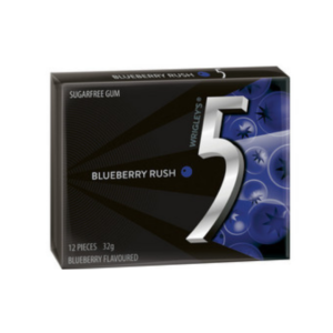 5 Gum Blueberry Rush 10x35g 12pieces