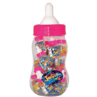 Baby Bottle Jelly Beans Pink 20x40g