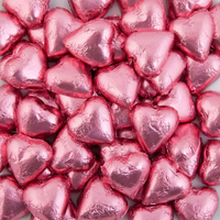 Baby Pink Chocolate Hearts 1kg