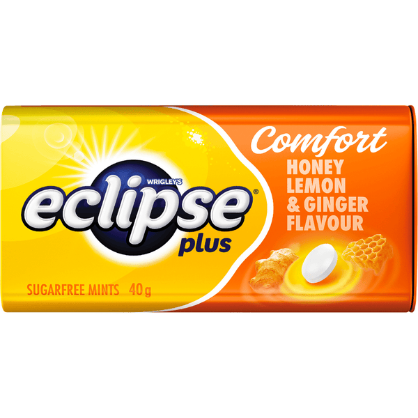 Eclipse Plus Honey Lemon & Ginger 12x40g
