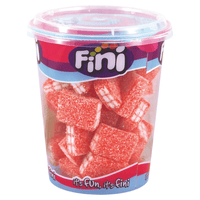 Fini Cups Strawberry Bricks 12x180g