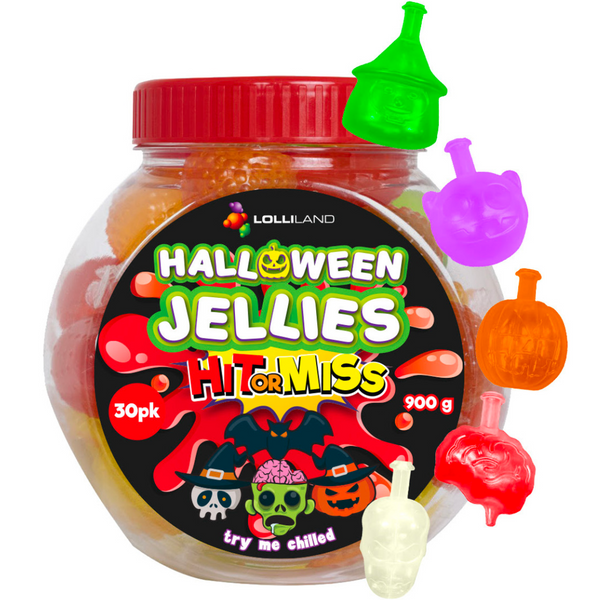 Halloween Jellies Hit or Miss 30x58g