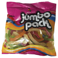Jumbo Pack Snakes 600g