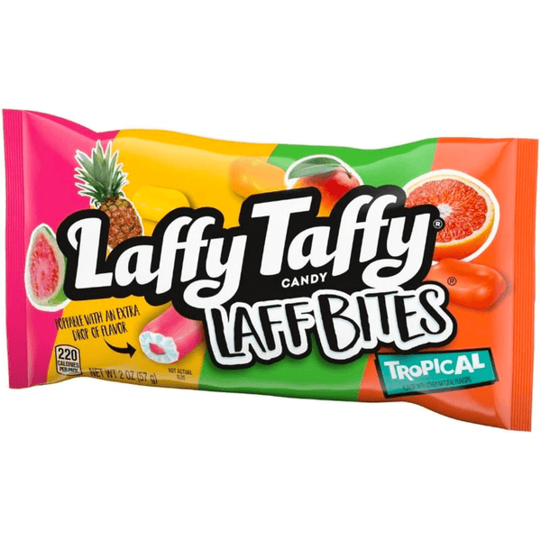 Lafft Taffy Candy Bites Tropical 24x57g
