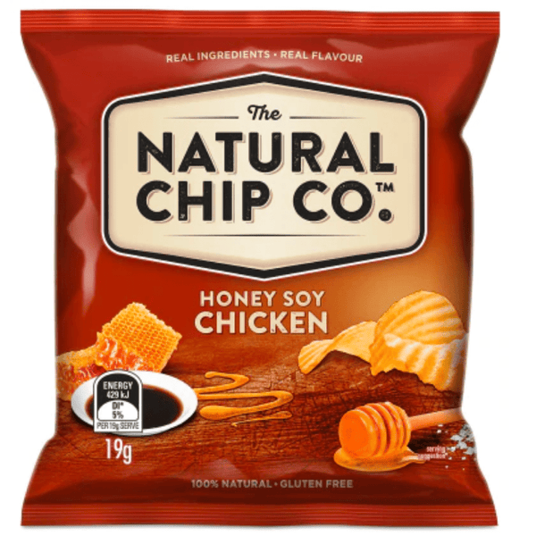 Natural Chip Co Honey Soy Chicken 24x19g