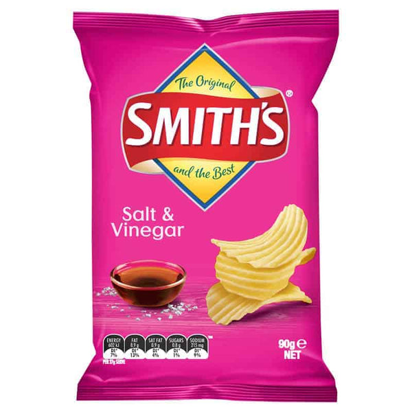 Smiths Salt & Vinegar 12x170g