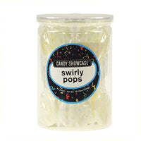 Swirly Lollipops White 24x12g